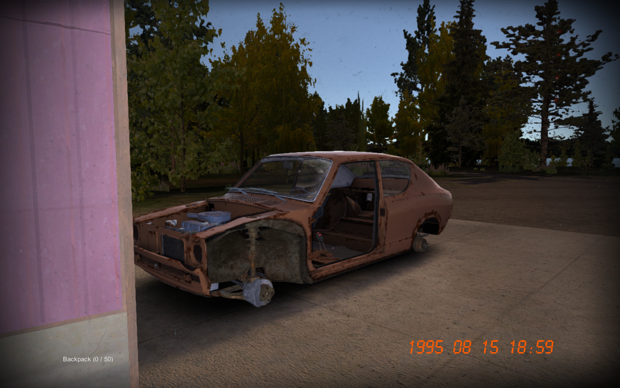 My Summer Car "Сохранение - есть двигатель и проводка"