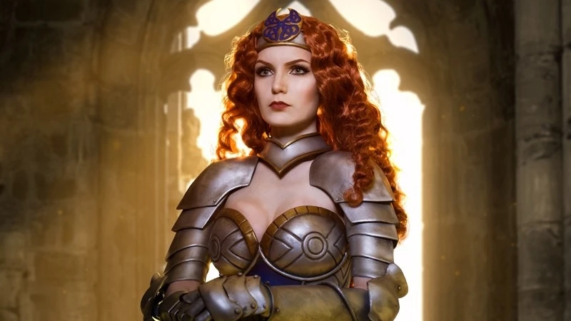 Косплей Катерины из Heroes of Might and Magic III