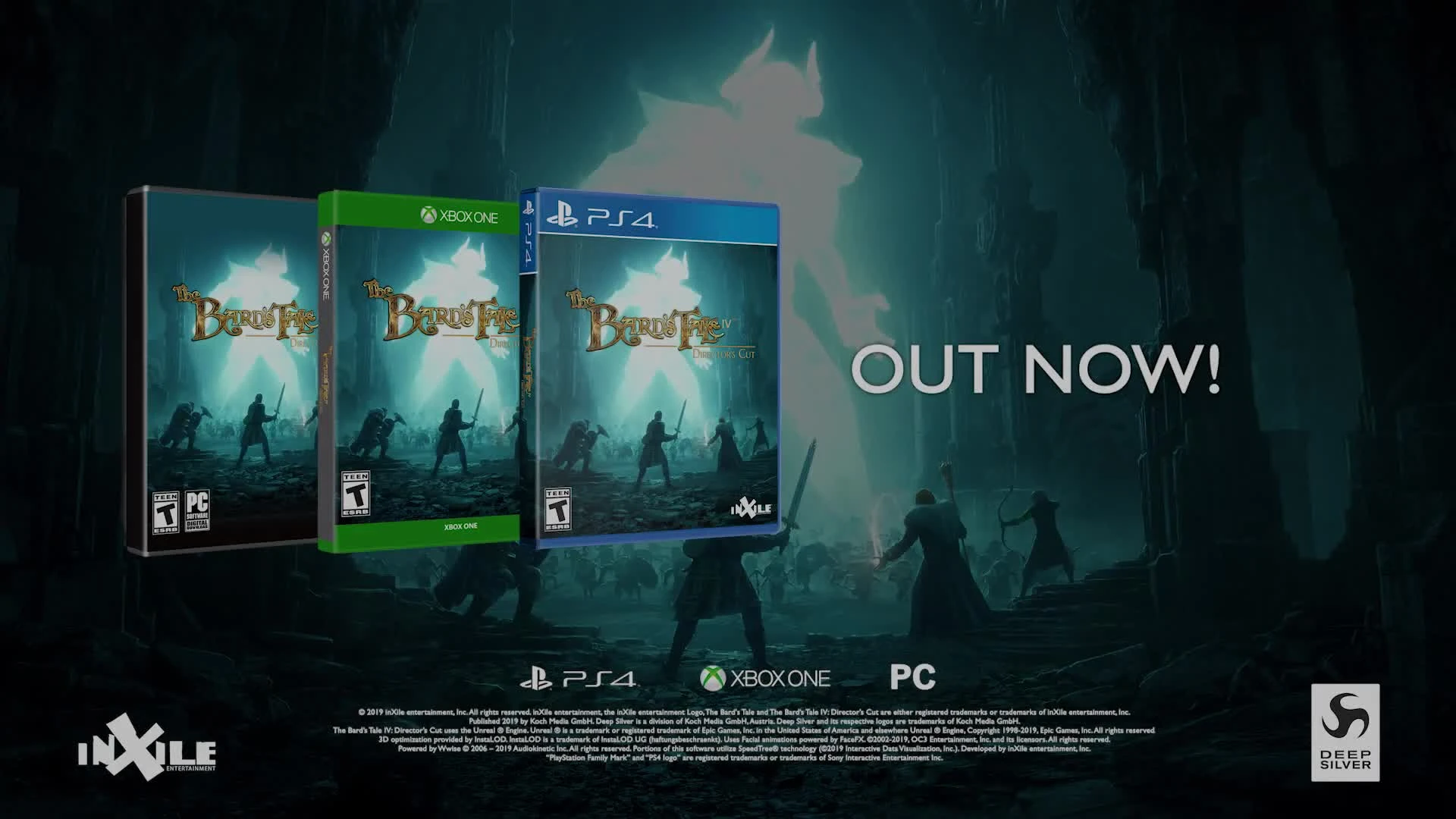 Состоялась премьера The Bard's Tale IV: Director's Cut - на PC и консолях