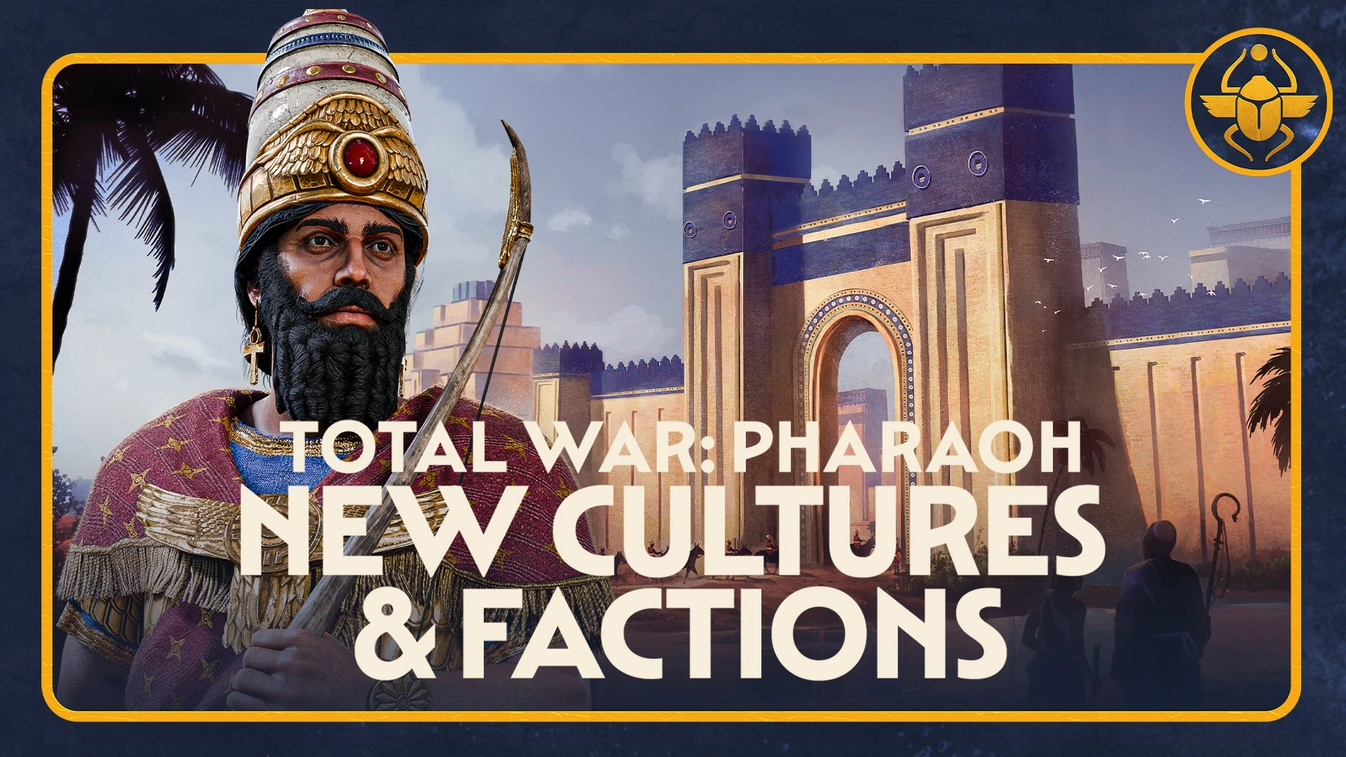 Разработчики Total War: Pharaoh добавят 4 основные и 25 второстепенных фракций в будущем обновлении