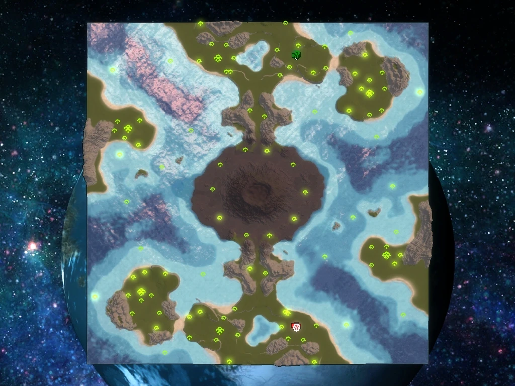 Supreme Commander "Карта - Hell Gate"