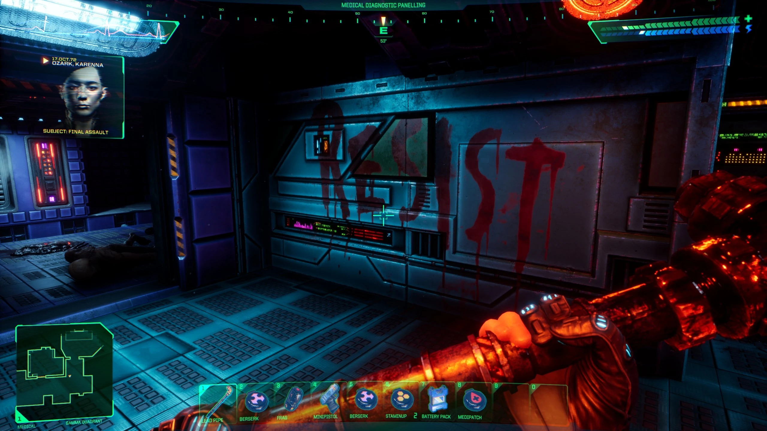Порция скриншотов ремейка System Shock из новой демки