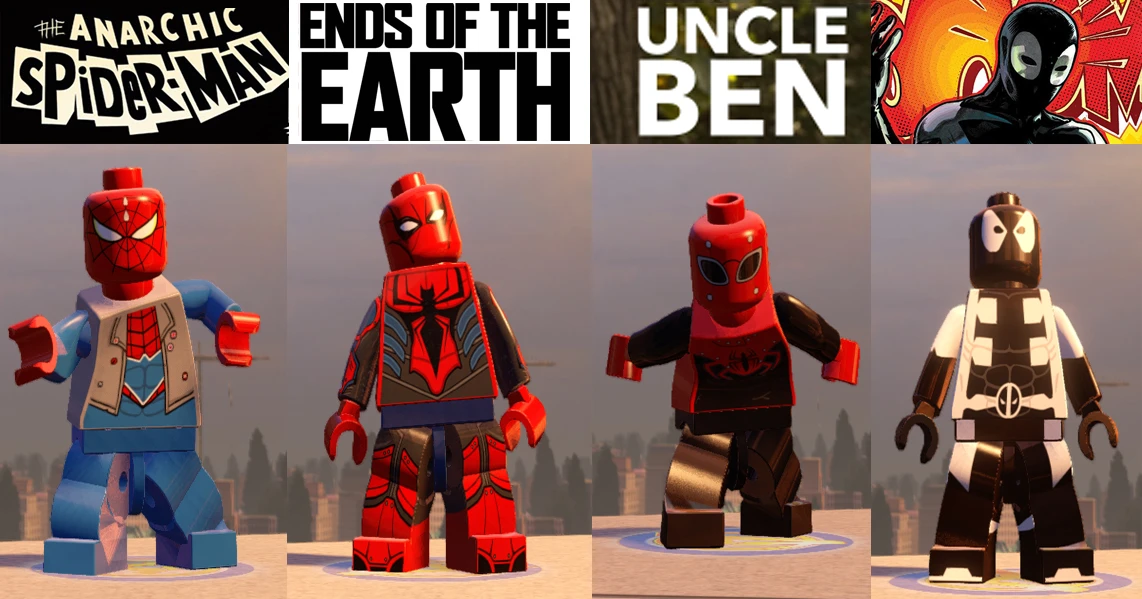 LEGO Marvel's Avengers "Spider-Verse Skin-Pack"