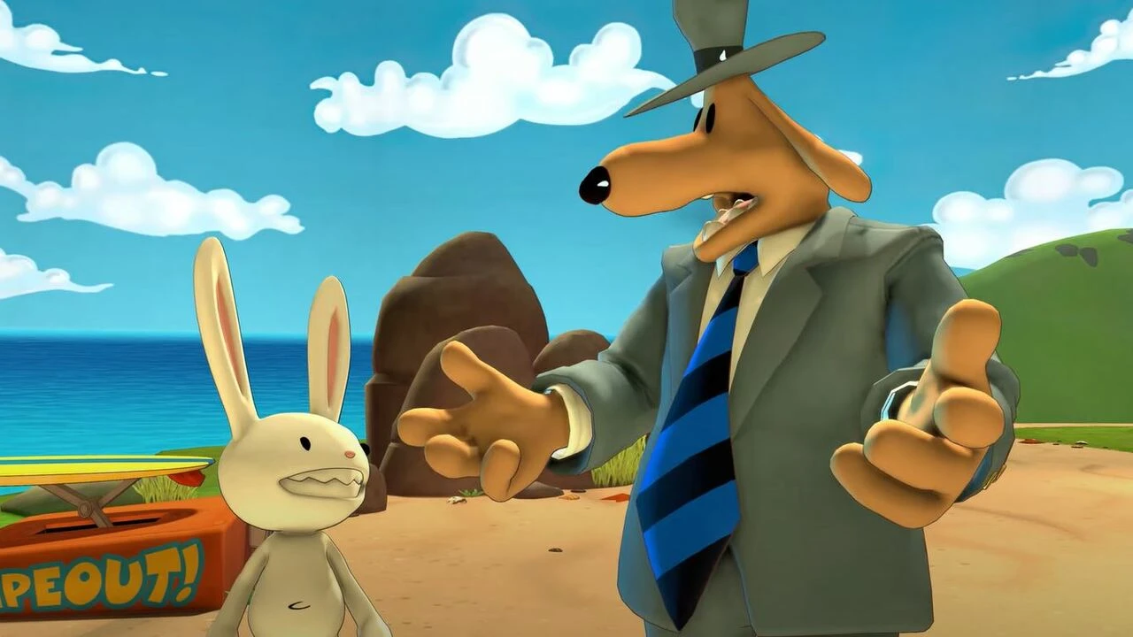Игровой процесс Sam & Max: Beyond Time and Space Remastered на Switch