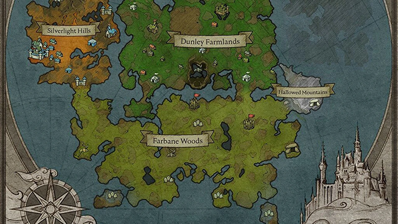 Интерактивная карта для V Rising: описание локаций, расположение всех ресурсов, сундуков и противников