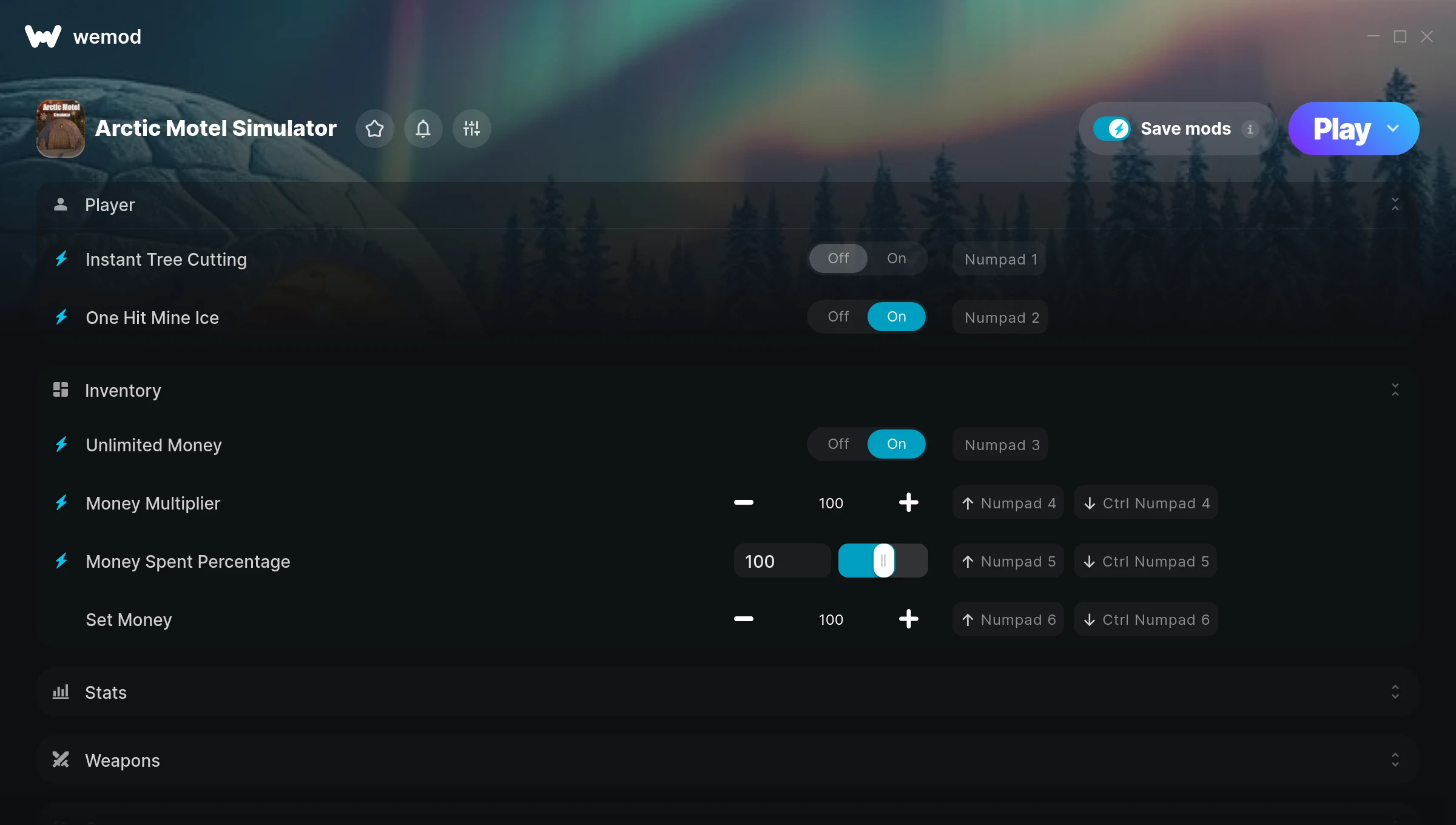 Arctic Motel Simulator "Трейнер +24" [UPD: 25.02.2025] {GreenHouse / WeMod}