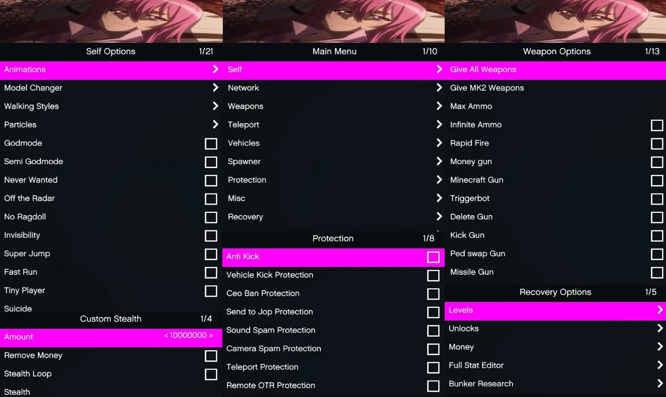 Grand Theft Auto 5 (GTA V): Чит-Мод/Cheat-Mode (CTPAX v1.0) [1.52] {Azuna / NarutoModZz}