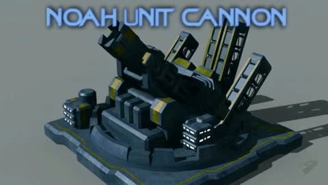 Supreme Commander 2 "Noah Unit Cannon Trailer"
