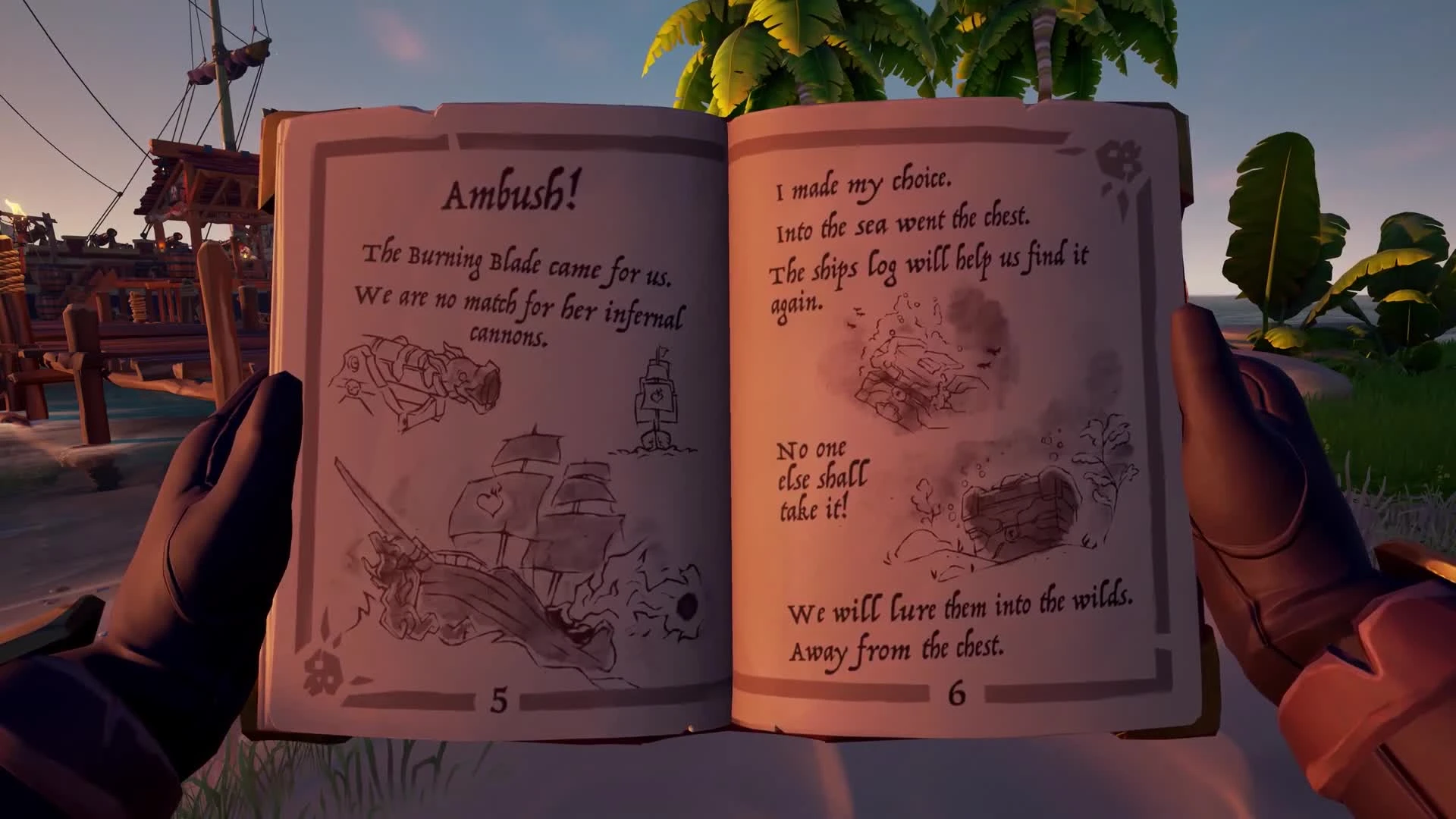 В новом обновлении для Sea of Thieves появится сюжетная компания