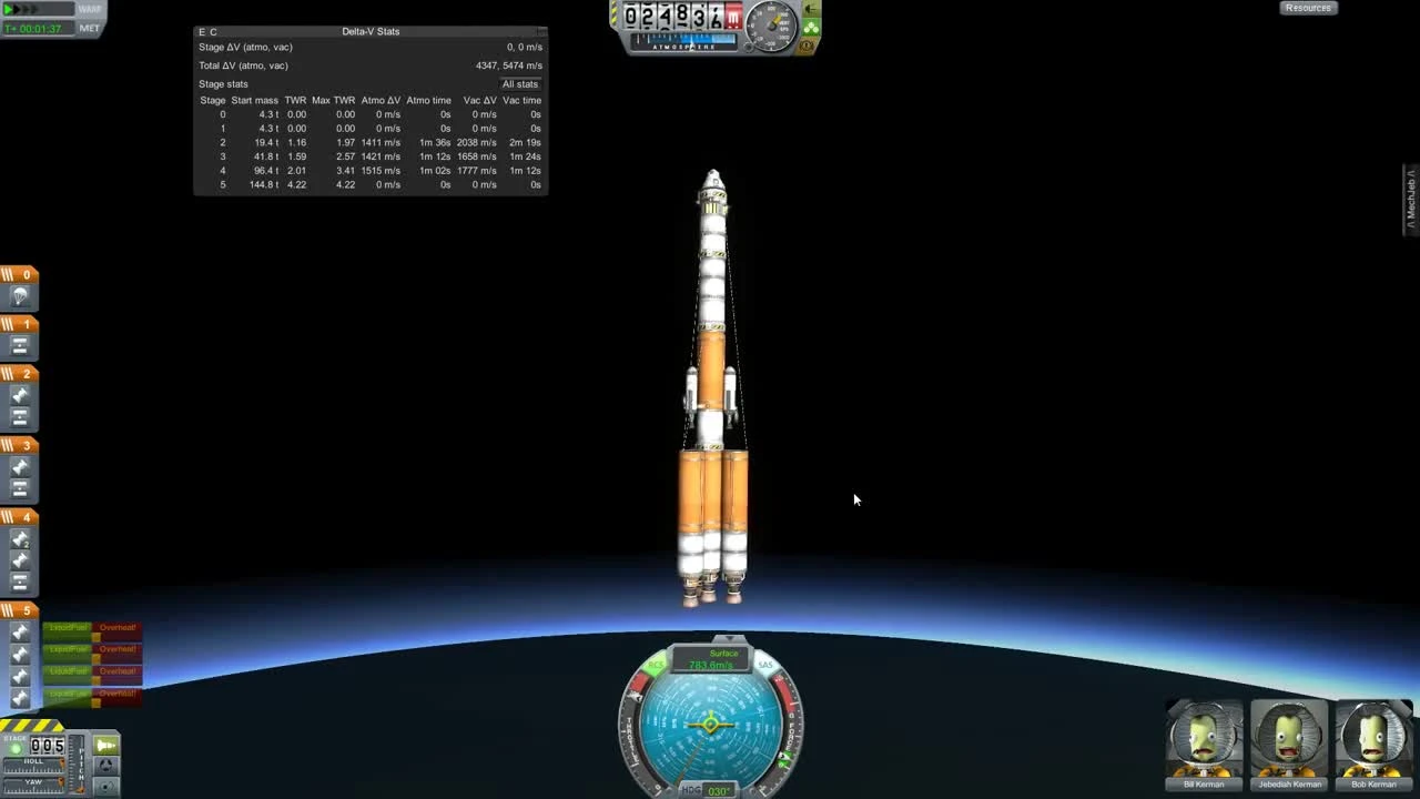 Kerbal Space Program. 3. Продвинутое ракетостроение