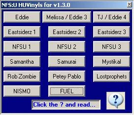 Need For Speed: Underground: Трейнер (дополнительные винилы) [1.1-1.3]