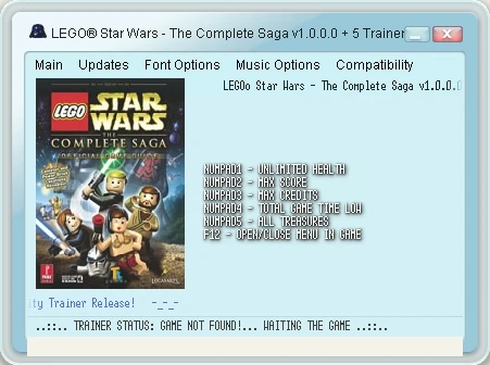 LEGO Star Wars - The Complete Saga: Трейнер (+5) [1.0] {h4x0r}