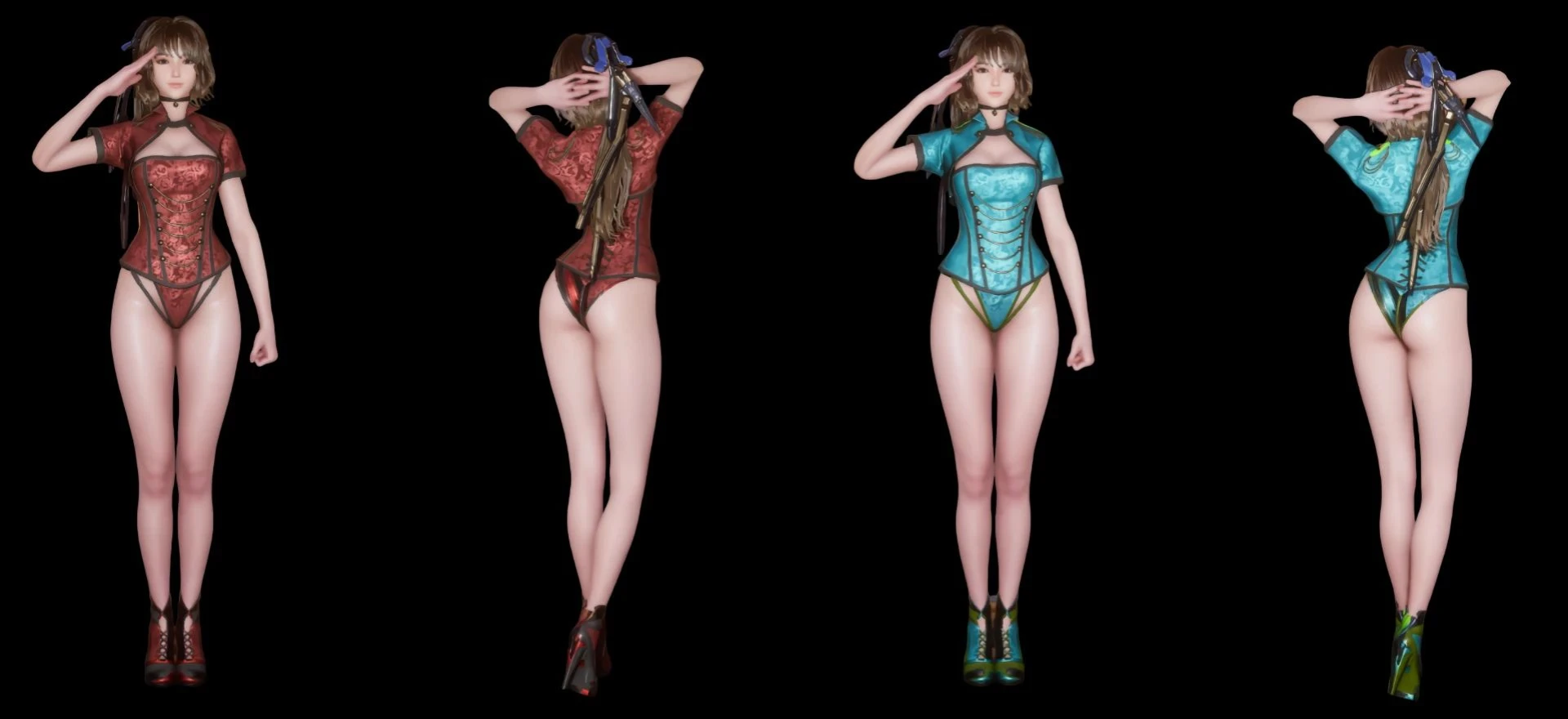 Stellar Blade "Модифицированный Пион и Гортензия"