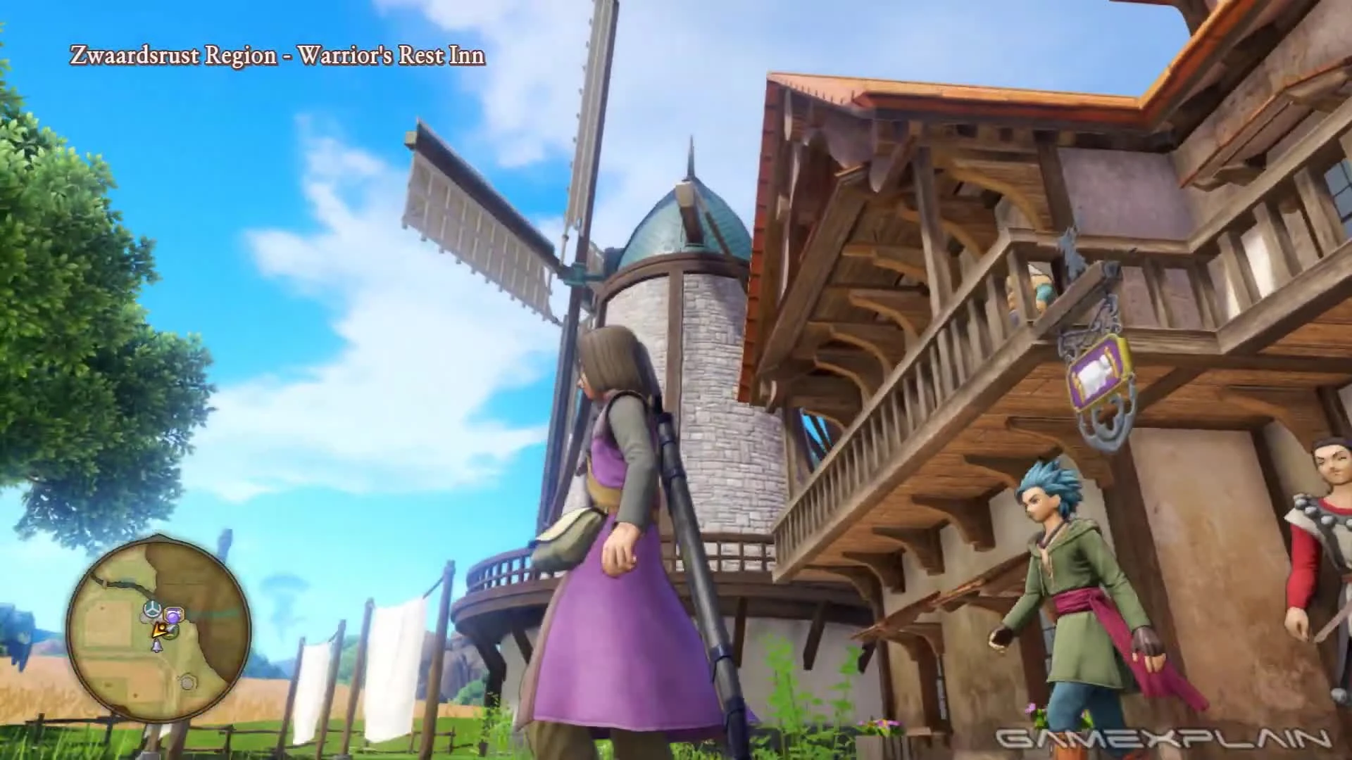 10 минут геймплея Dragon QuestXI S