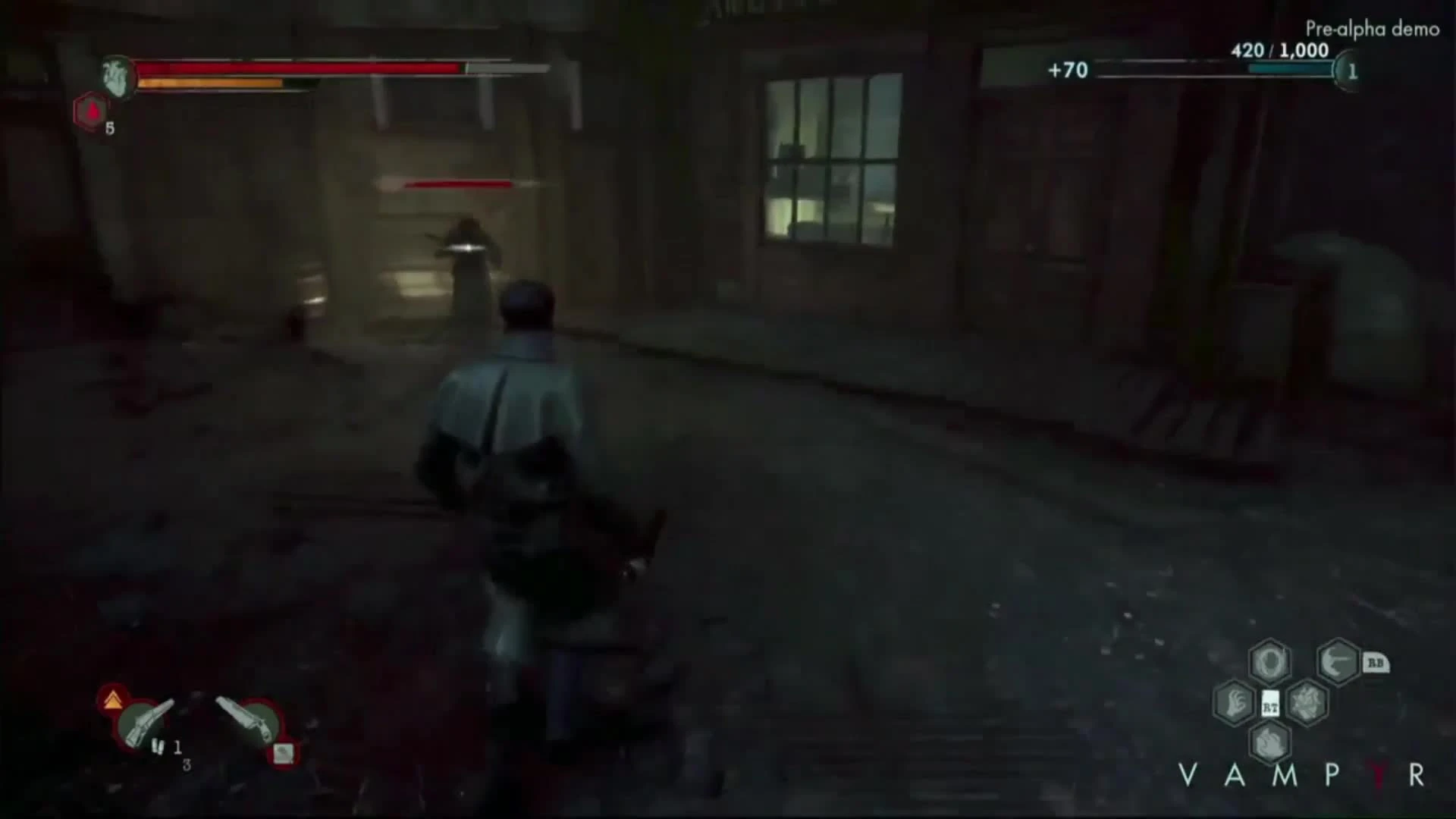 Новый геймплейный трейлер Vampyr чем-то напоминает Dishonored