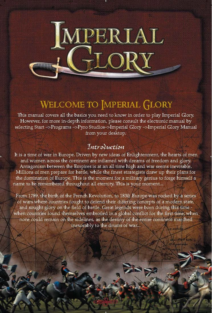 Imperial Glory "Manual (Руководство пользователя)"
