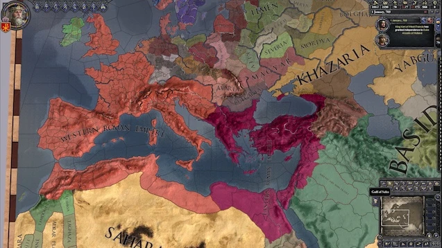 Crusader Kings 2 "Западная Римская империя в CKII"