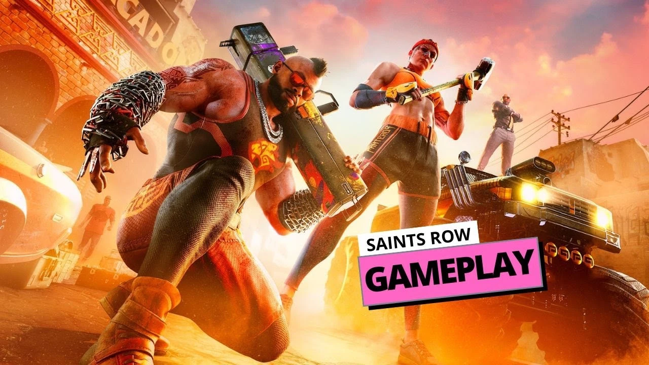 30 минут геймплея Saints Row на ПК с трассировкой лучей