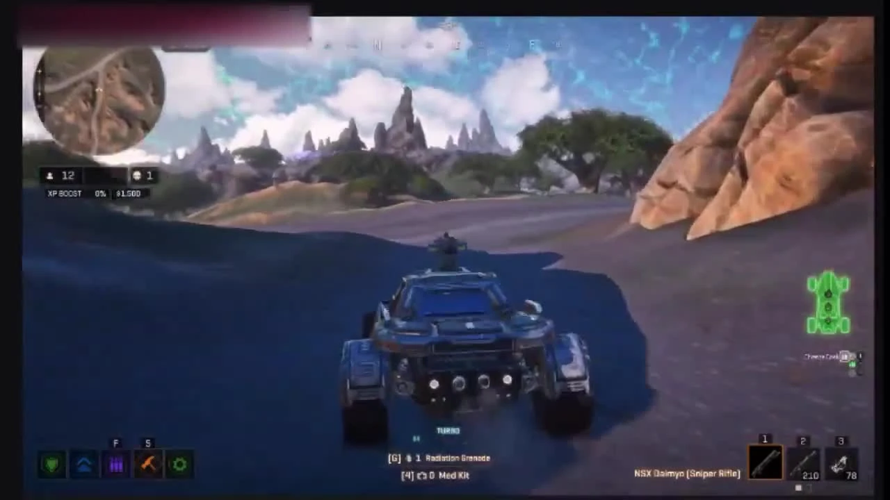 Первые геймплейные кадры PlanetSide Arena слитые на Reddit