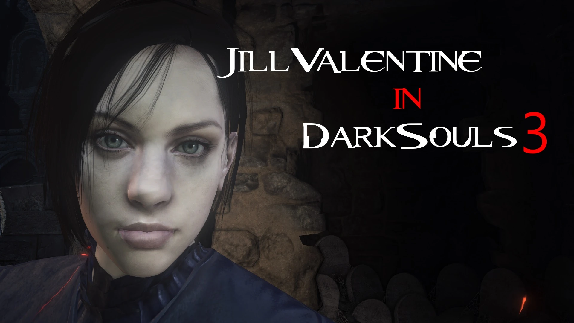 Dark Souls 3 "Джилл Валентайн - модель головы"