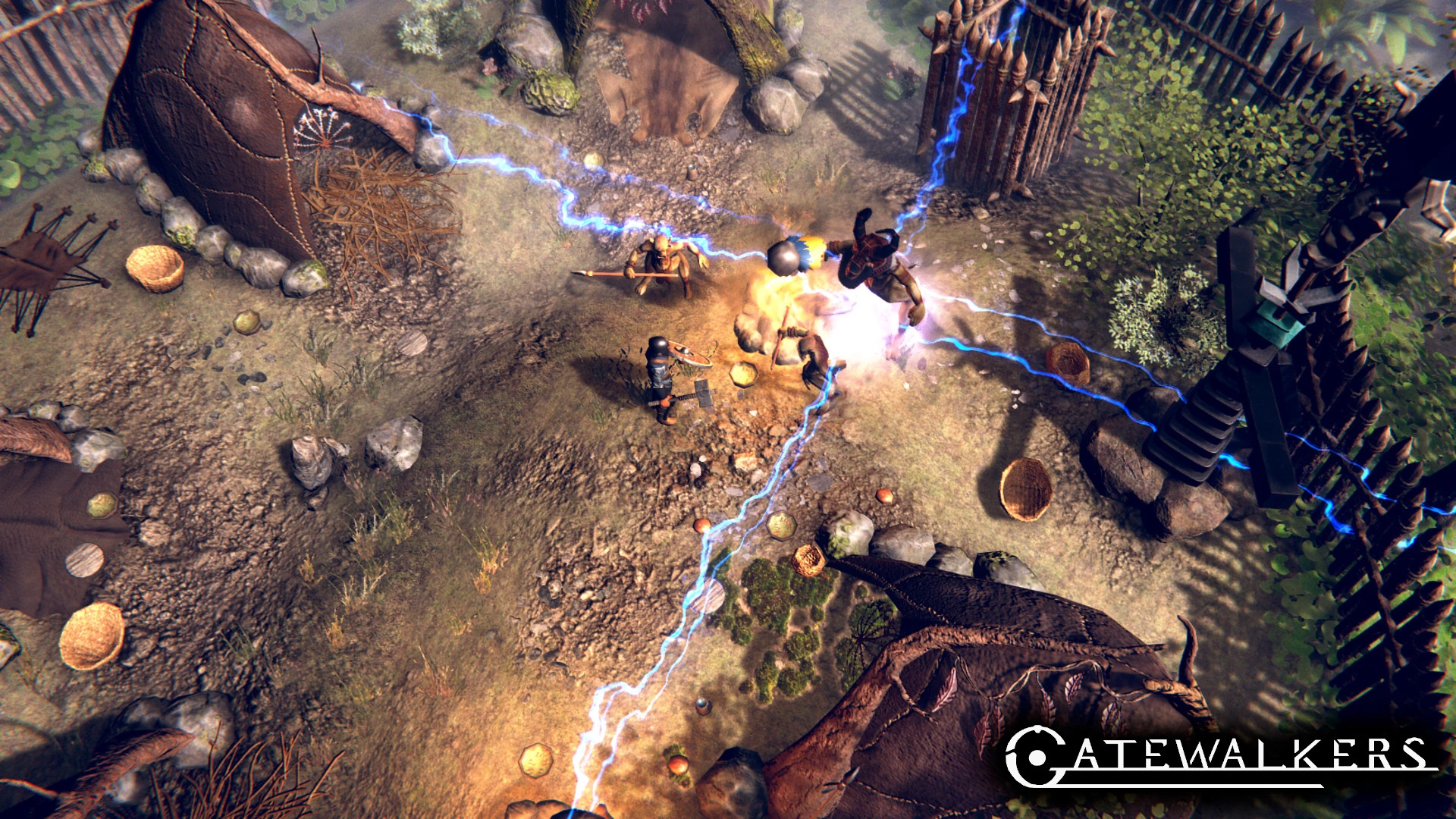 В сети появился новый геймплейный ролик кооперативной экшен рпг Gatewalkers