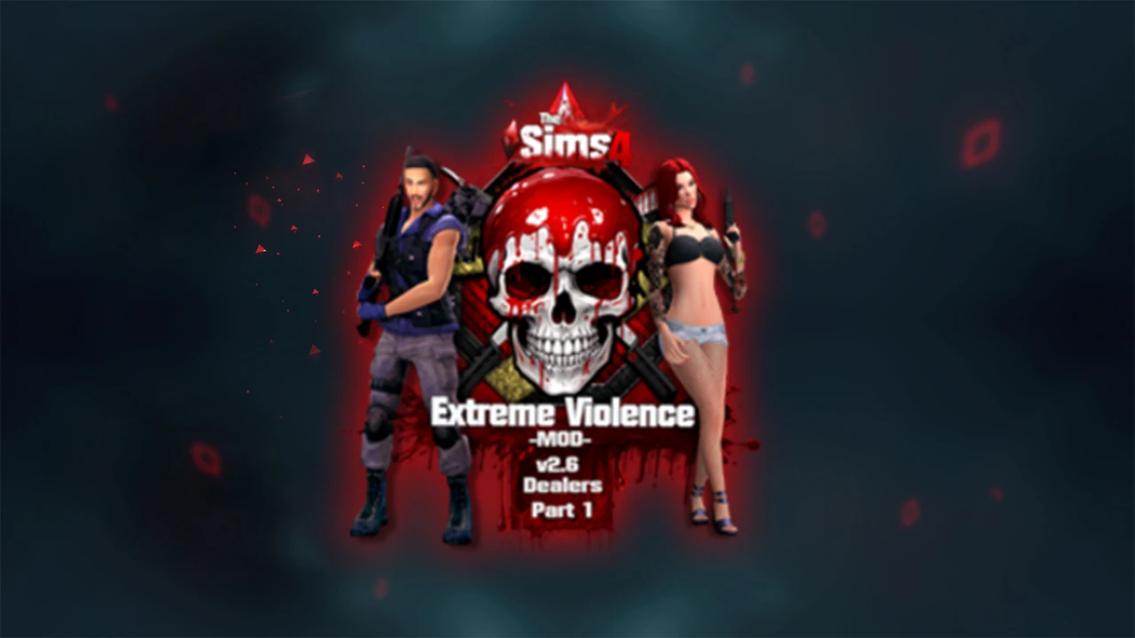 The Sims 4 "Extreme Violence -Mod- Чрезмерная жестокость на русском" [v2.6.3.2]