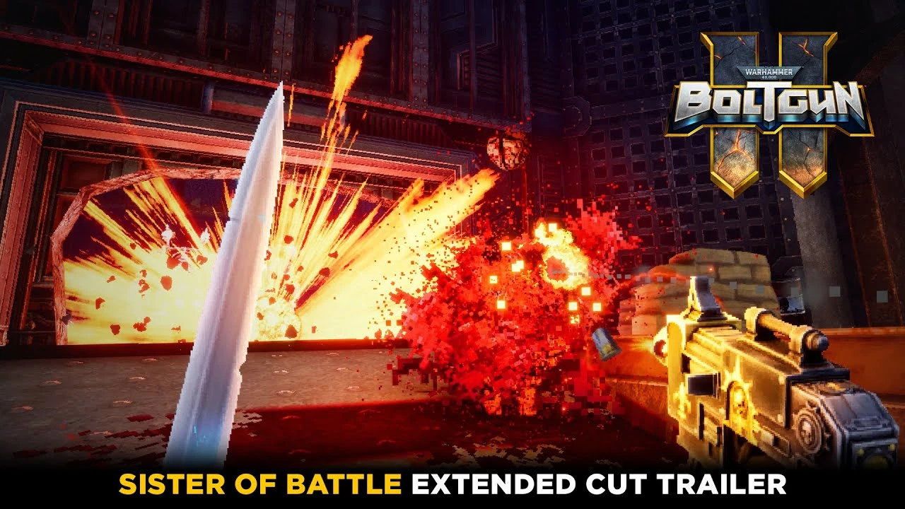 Создатели Warhammer 40,000: Boltgun 2 представили геймплейный трейлер, демонстрирующий Сестру Битвы Ниру Вейрат