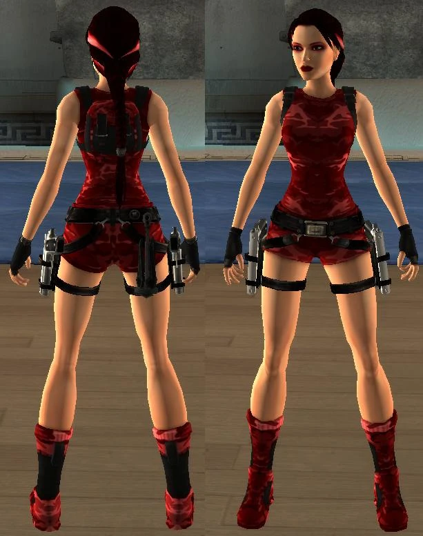 Tomb Raider "Красный камуфляж"