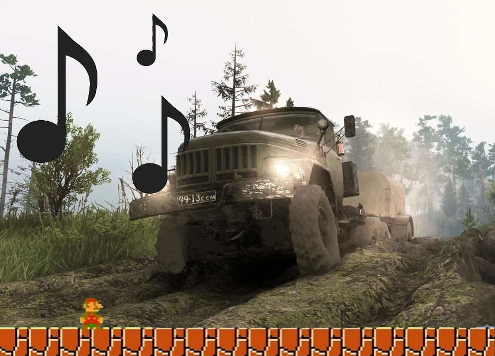 Spintires "Super Mario Bros" [03.03.16]