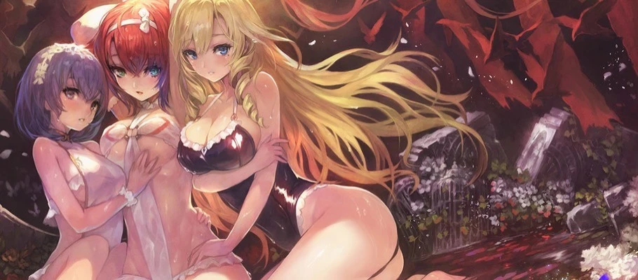 Драматический трейлер с героинями Nights of Azure 2: Bride of the New Moon