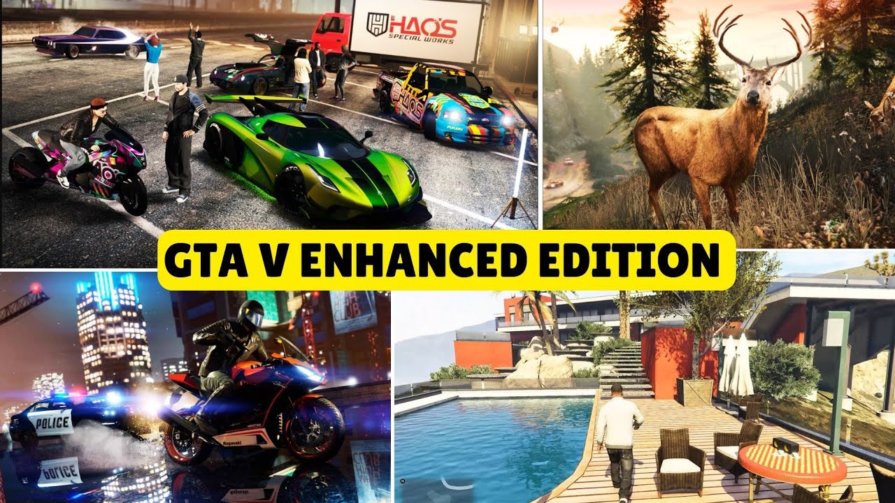 Grand Theft Auto 5 Enhanced "Трейнер +20 от LinGon: Редактор игрока, оружия, транспорта" [1.0.889.22]