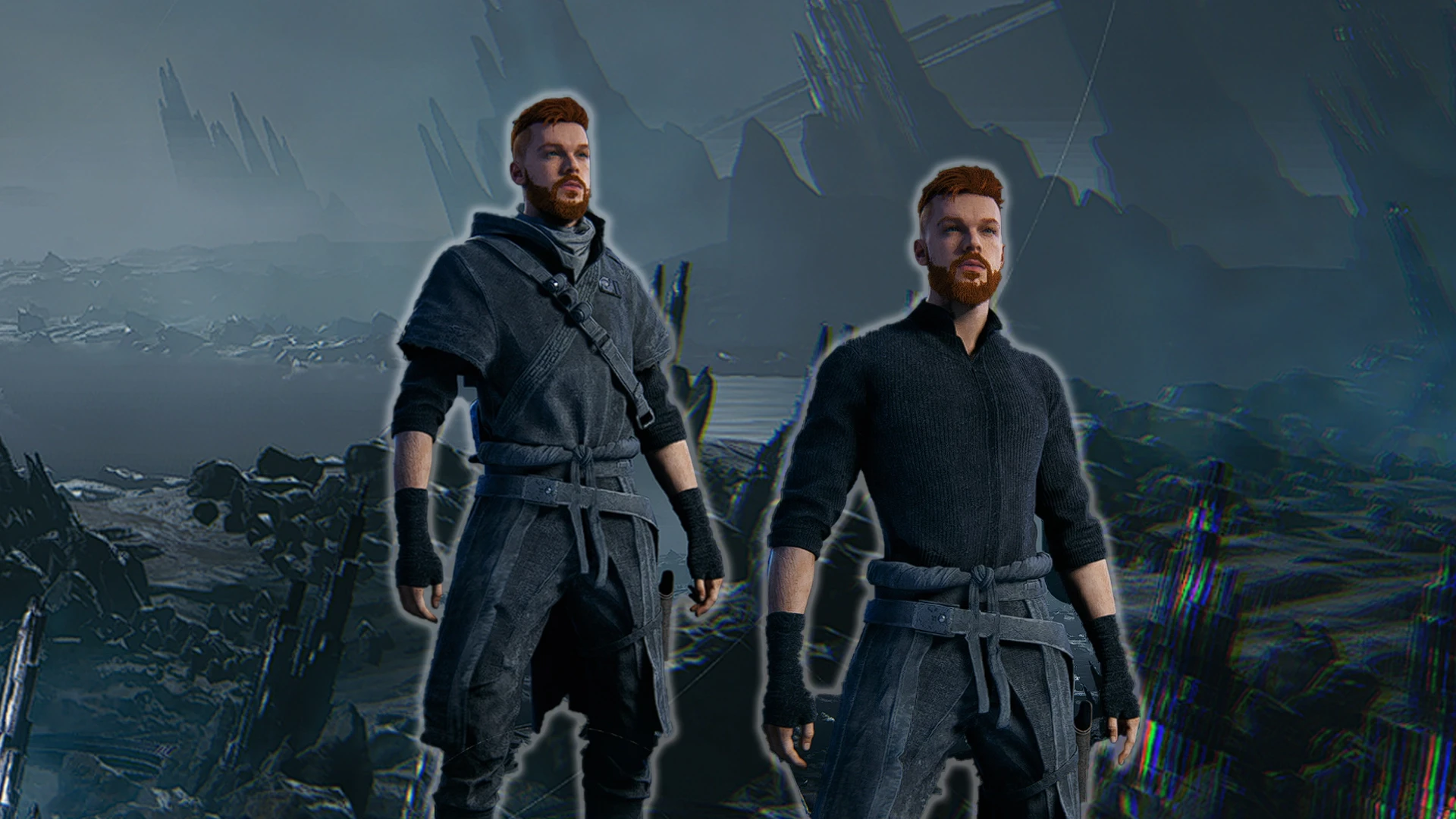 Star Wars Jedi: Survivor "Костюм странника Blacked Out"