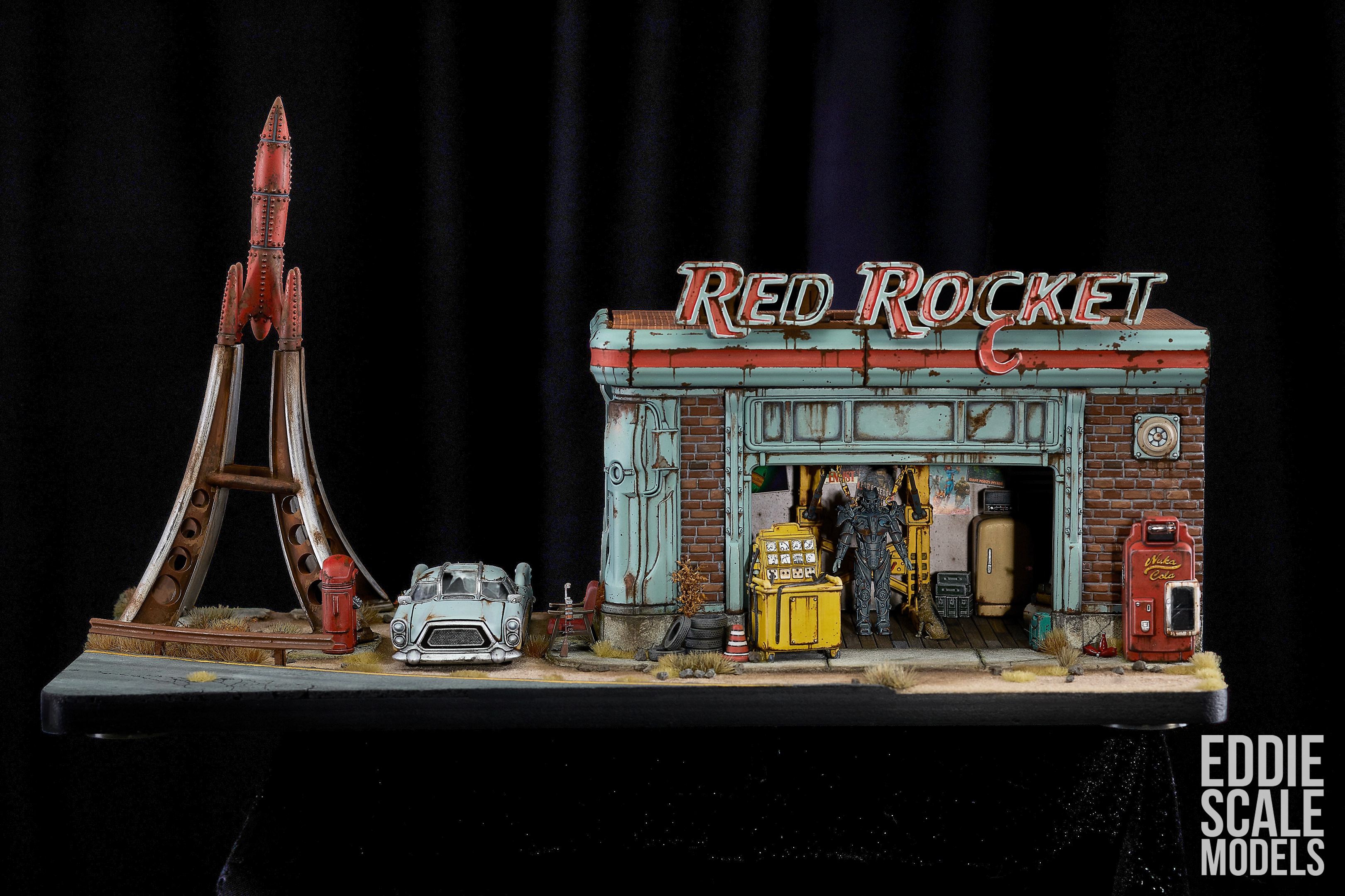 Диорама по игре Fallout 4