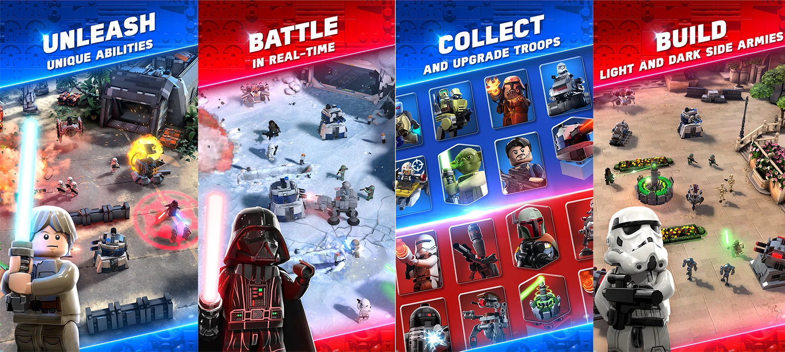 Подробности о стратегии для мобильных устройств Lego Star Wars Battles