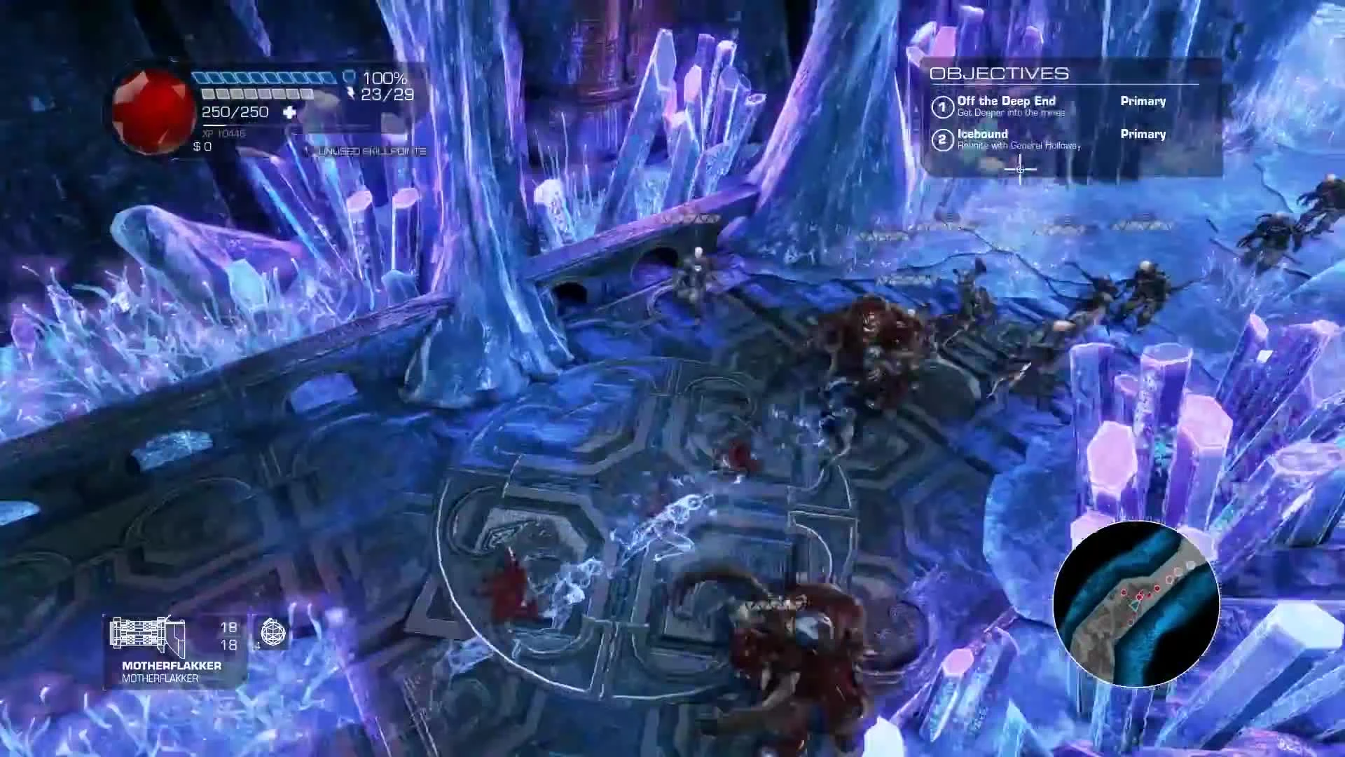 "Могучий Удар" в экшене Bombshell