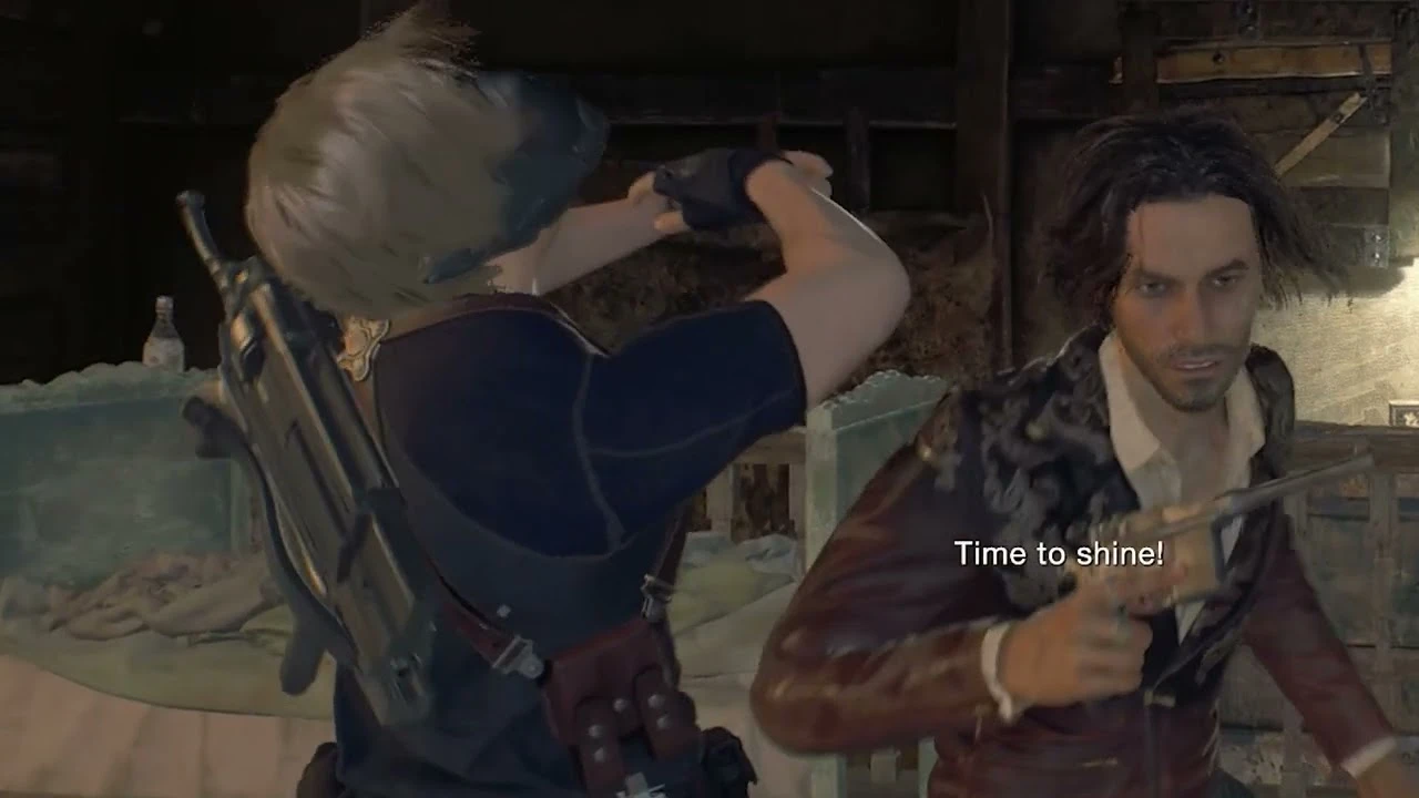 Луис отменил суплекс Лёни, и последнему это очень не понравилось