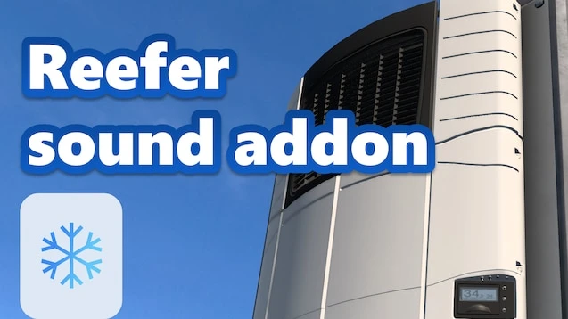 Euro Truck Simulator 2 "Звуки прицепа-рефрижератора" [2024NOV14]