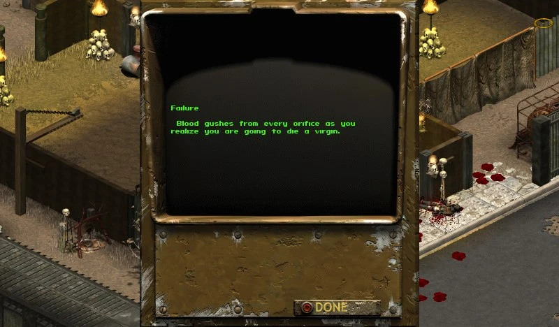 В Fallout: Tactics самая жестокая формулировка "Game Over"