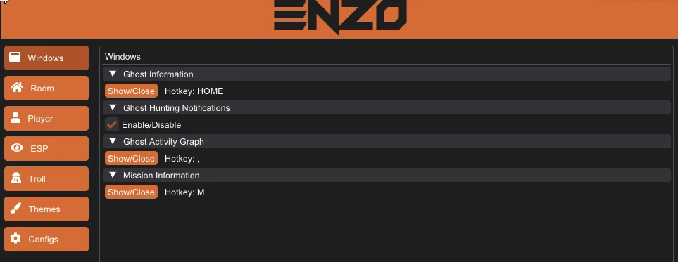 Phasmophobia "Чит-Мод - Project Rencify" [0.13.1.0] {Rencify}