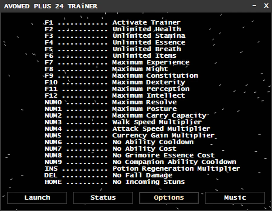 Avowed "Трейнер +24" [FLT] {PLAYMAGiC}