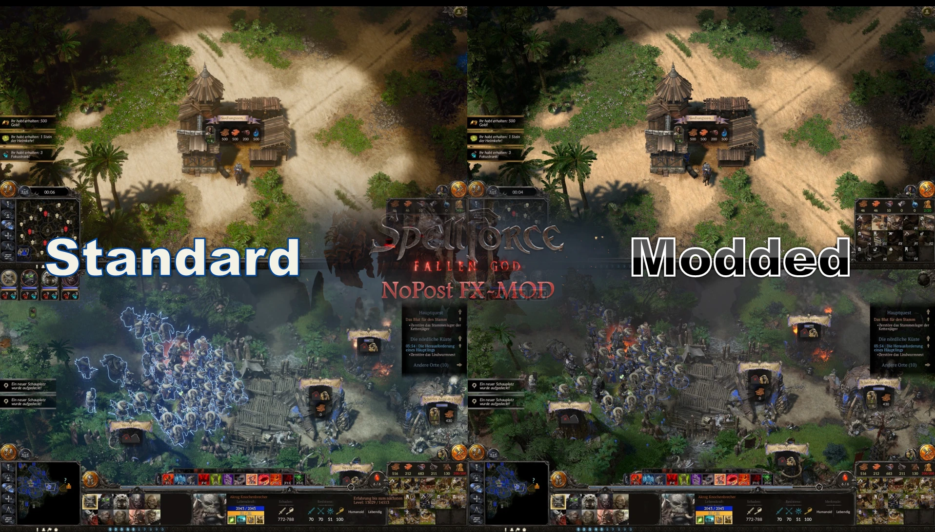 SpellForce 3: Fallen God "Улучшение графики и удаления мыла"