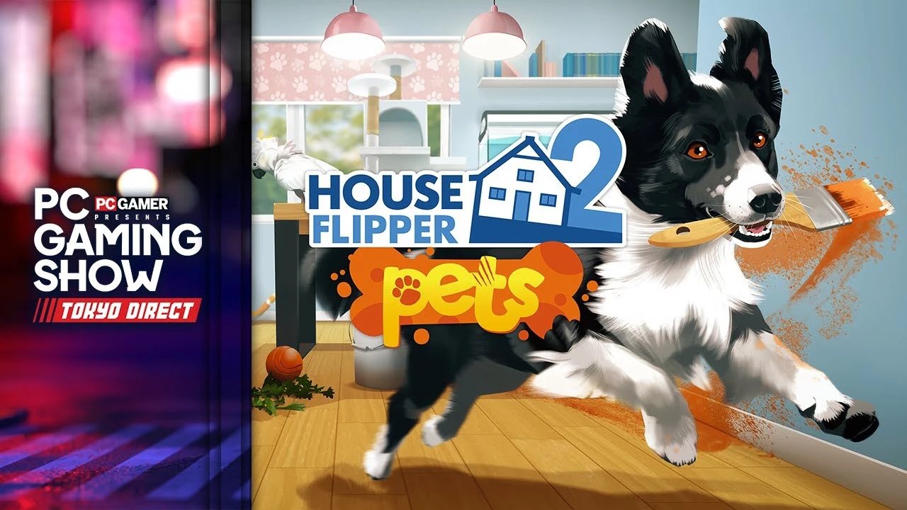 Домашние питомцы возвращаются в House Flipper 2 в новом DLC с пушистыми друзьями