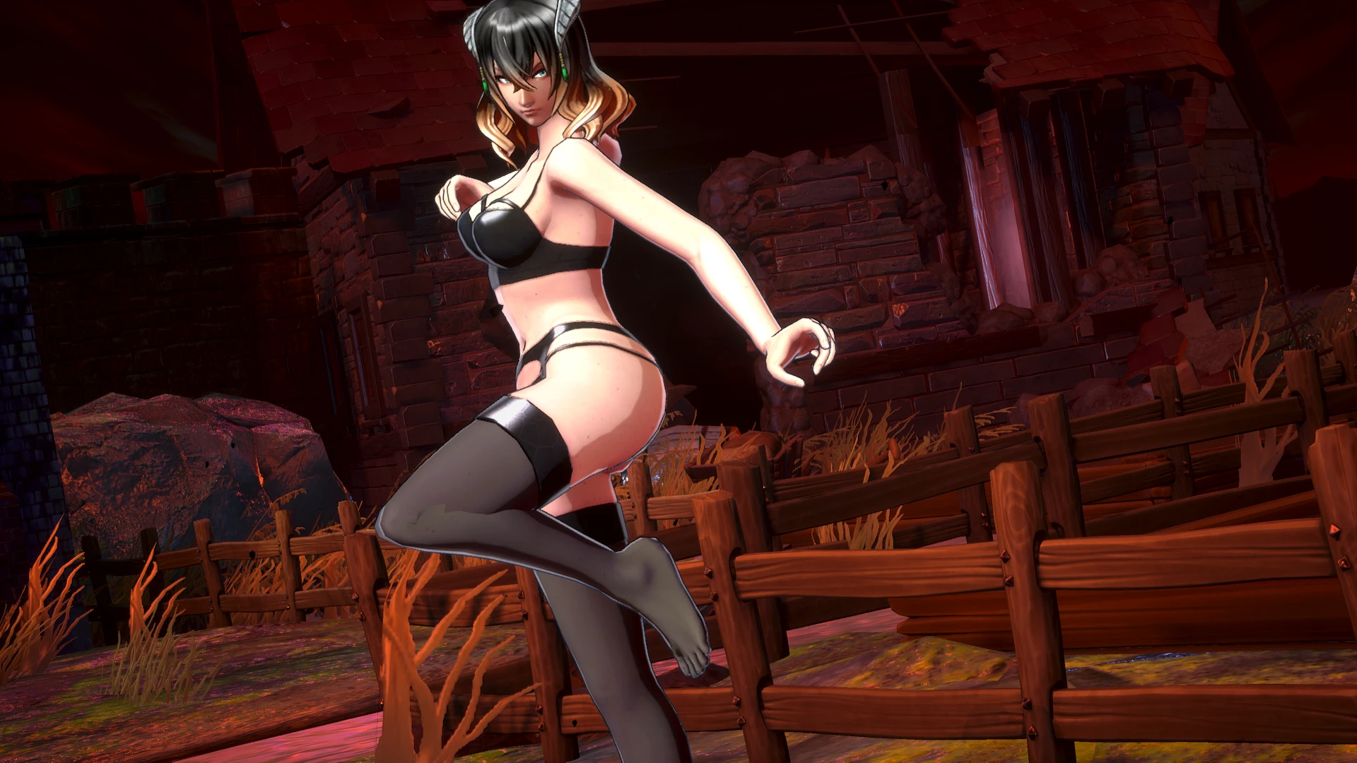 Bloodstained: Ritual of the Nigh "Нижнее белье с подвязками"