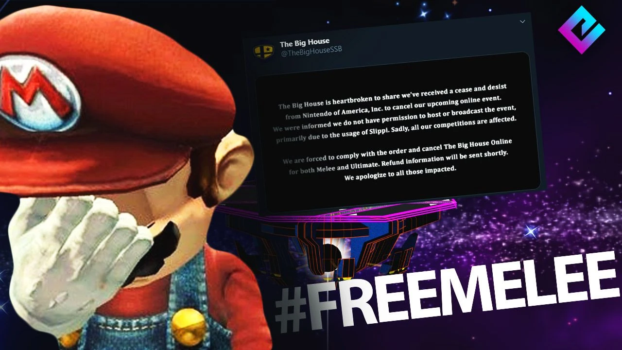 Nintendo заблокировала онлайн-турнир по Super Smash Bros. из-за мода, позволявшего играть онлайн