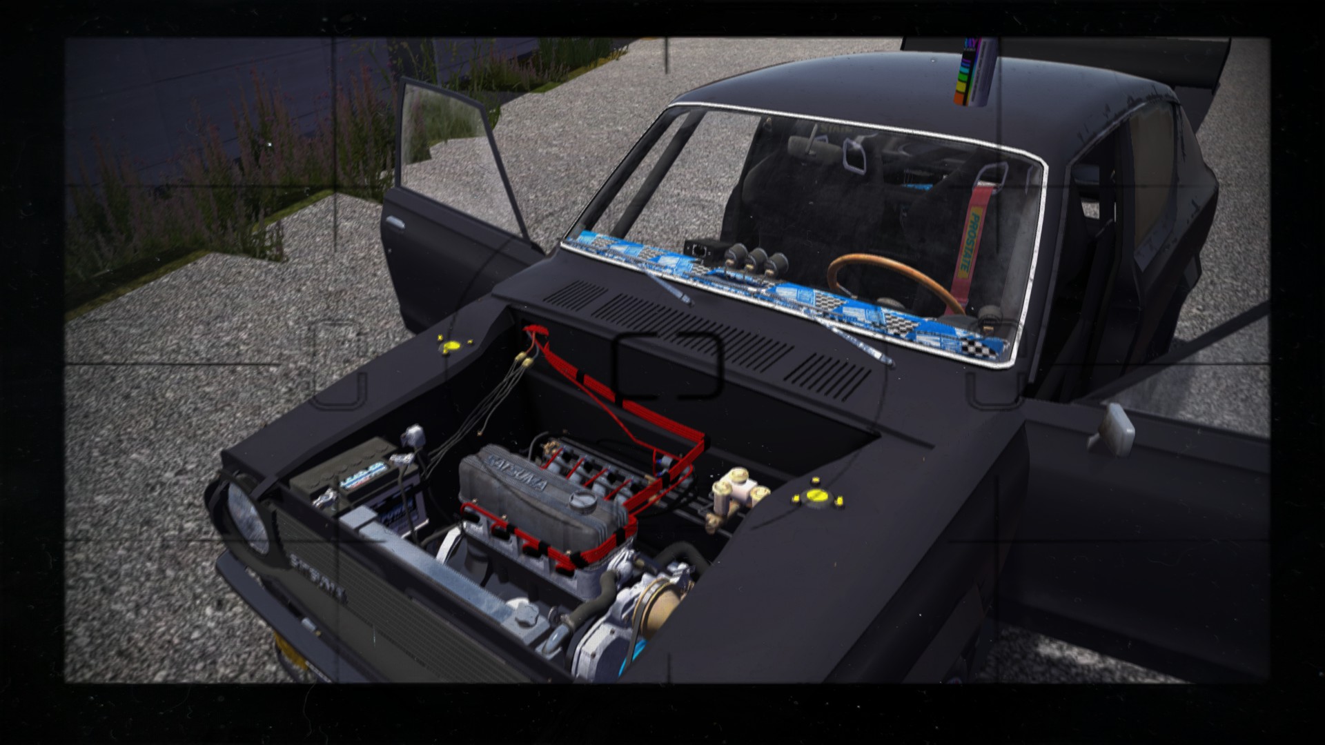 My Summer Car "Чёрная ралийная сатсума с ECU"