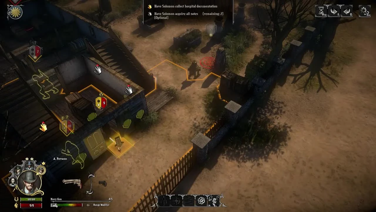 Hard West "Asylum Mission Gameplay"