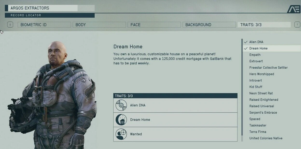 Starfield "Сохранение - Уолтер Уайт - пресет игрока"