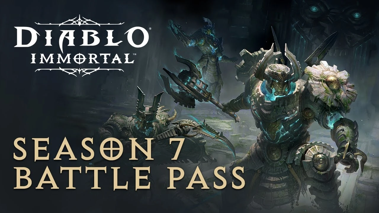 Трейлер 7-го сезона "Боевого пропуска" в Diablo Immortal - "Древние стражи": Награды и облики