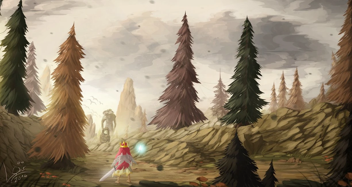 Child of Light "Тема для Windows (7/8/8.1)"