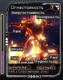 Warframe - Модификаторы